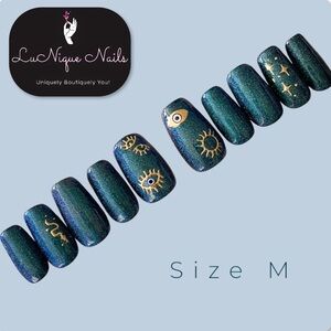 Eye See You Press on Nails Size M